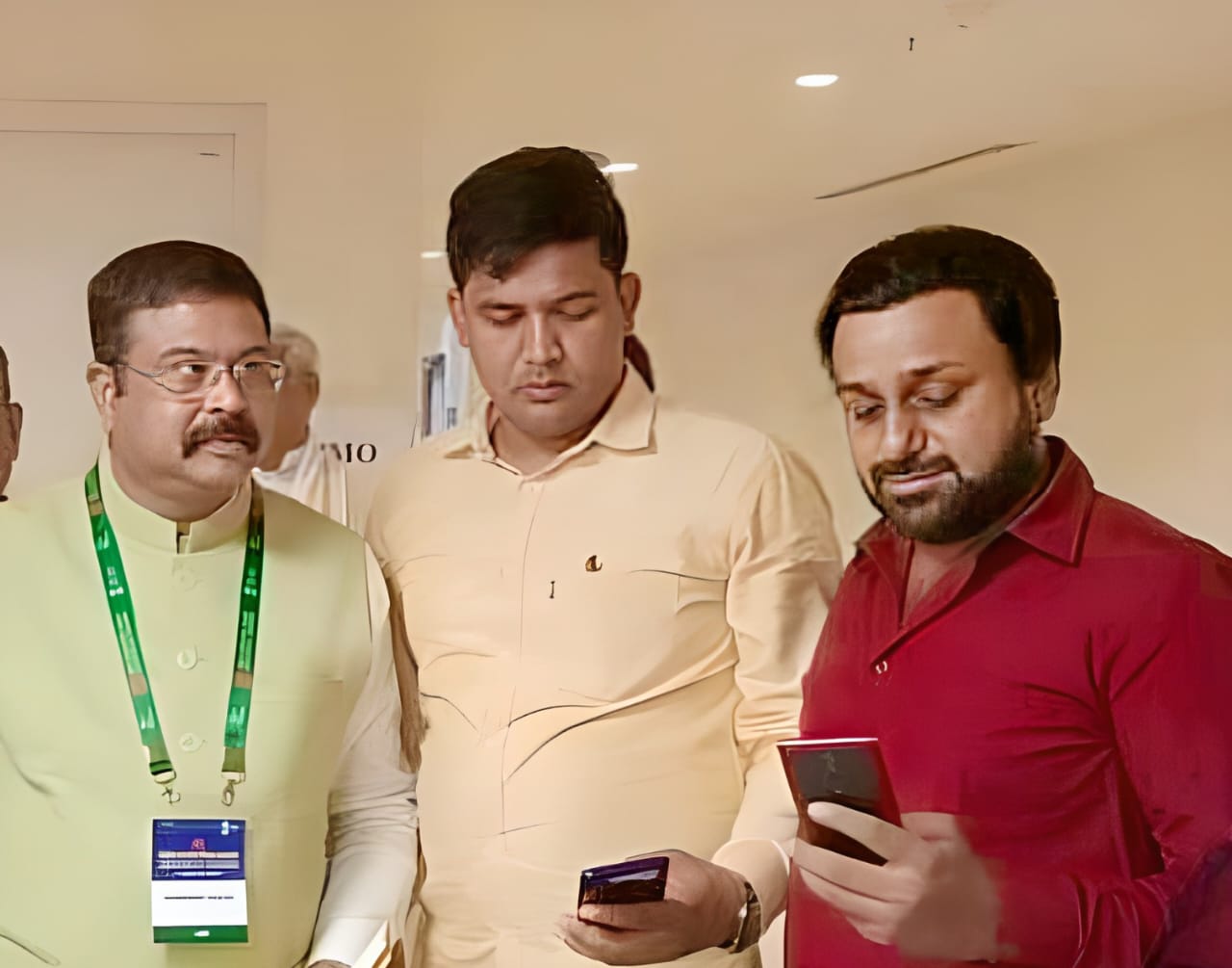 With Hon'ble Education Minister of India